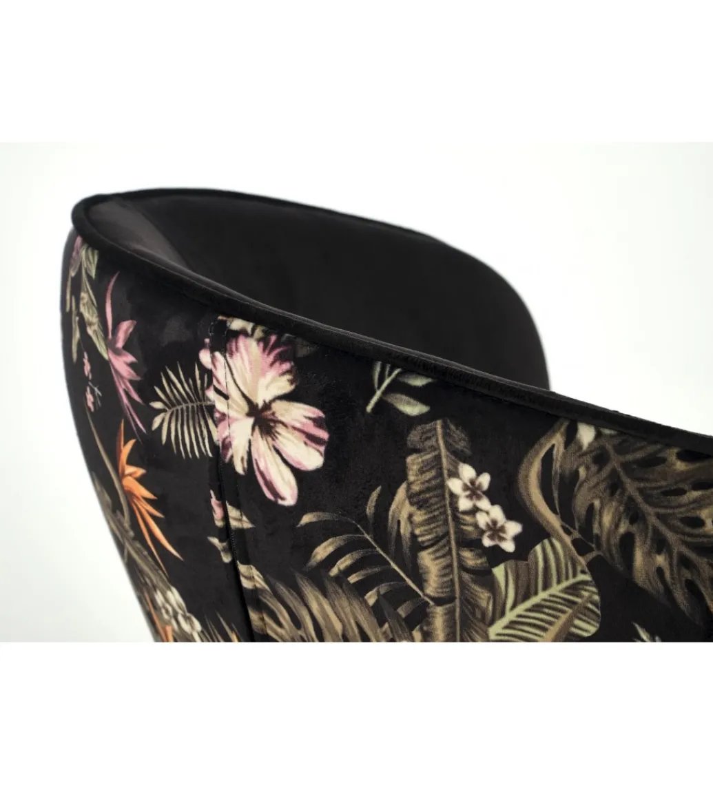Krzesło FLOWER II czarne*Halmar Discount