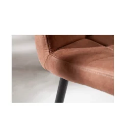 Krzesło GASPAR brązowe*Invicta Interior Clearance