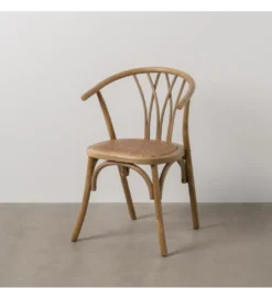 Krzesło GEKORI brązowe ratan drewno buk*Zona-Design Best