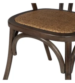 Krzesło GEKORI czekoladowe ratan drewno buk*Zona-Design Discount