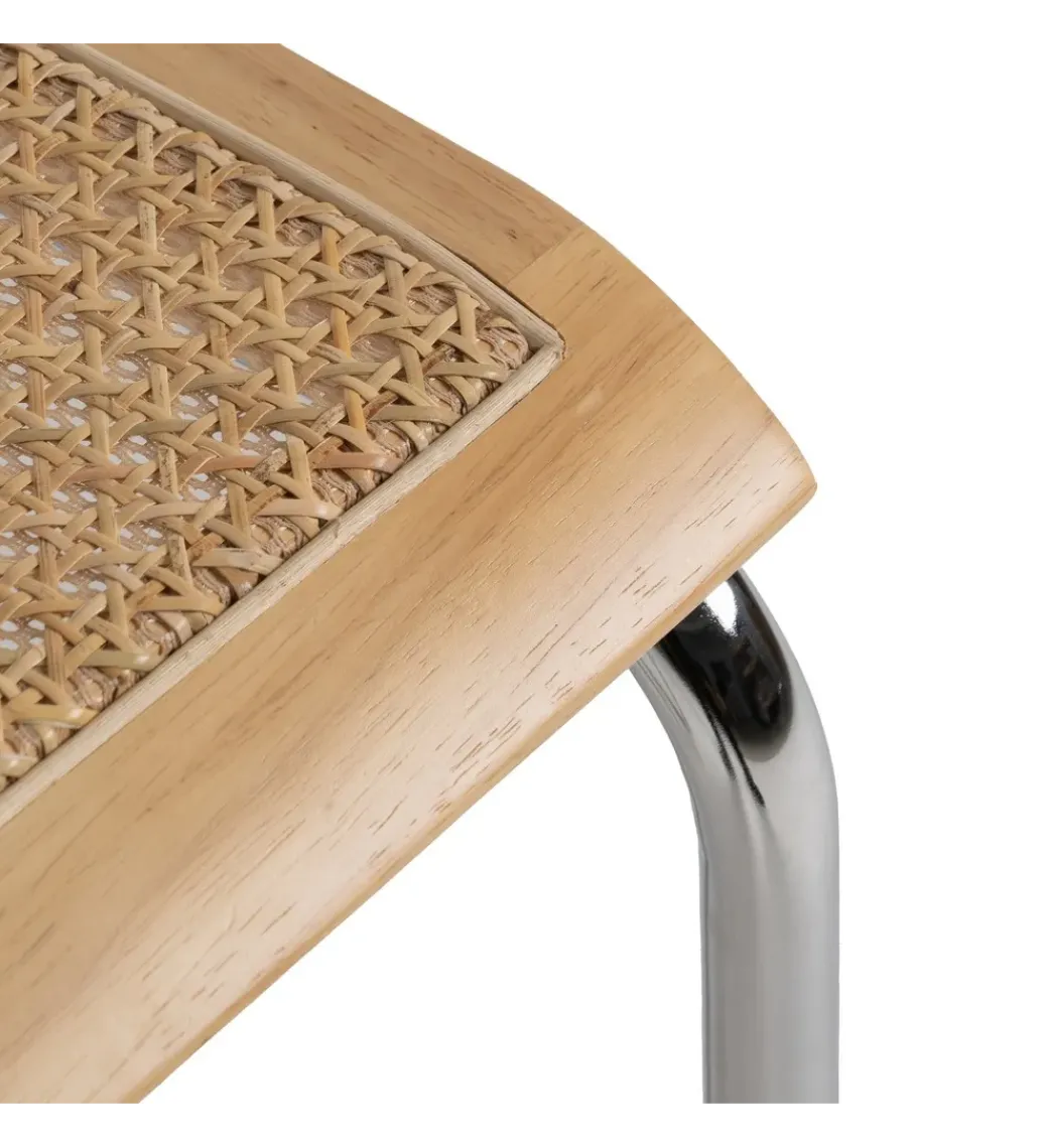 Krzesło GIVM z podłokietnikami naturalne ratan drewno kauczuk*Zona-Design Discount