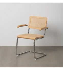 Krzesło GIVM z podłokietnikami naturalne ratan drewno kauczuk*Zona-Design Discount