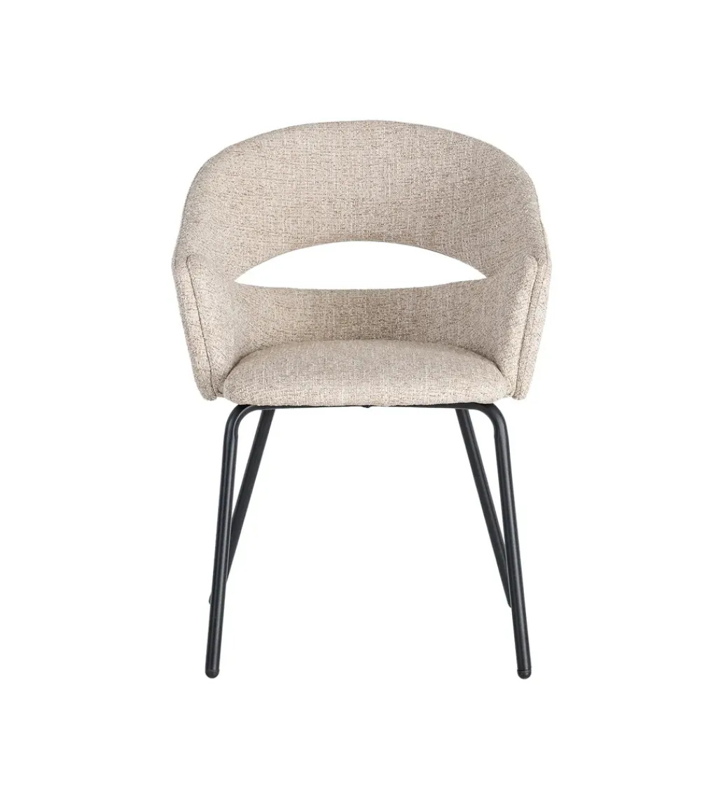 Krzesło HANAREO 82 cm beżowe*Zona-Design