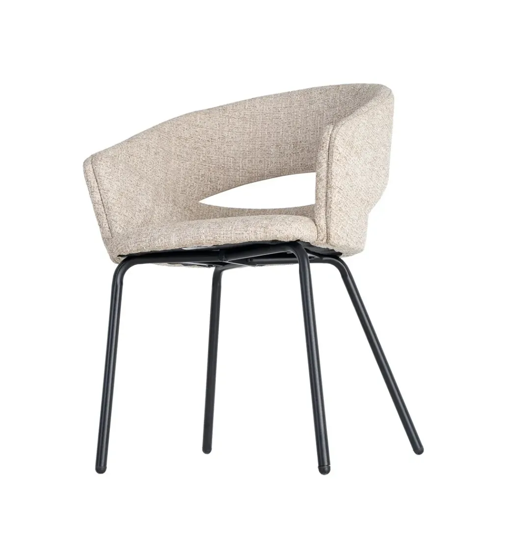 Krzesło HANAREO 82 cm beżowe*Zona-Design