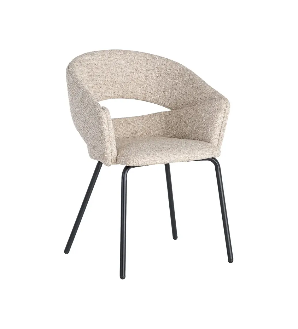 Krzesło HANAREO 82 cm beżowe*Zona-Design