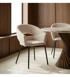 Krzesło HANAREO 82 cm beżowe*Zona-Design