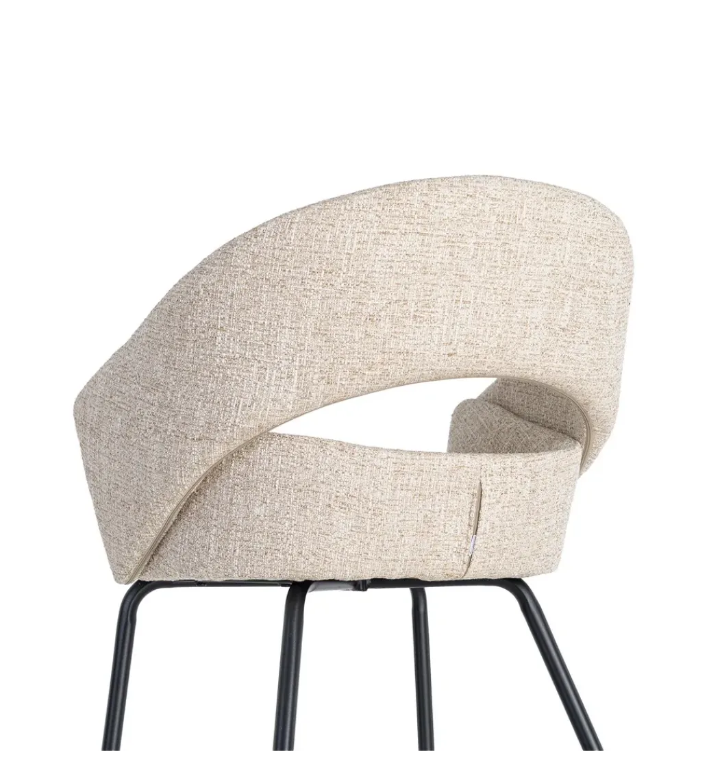 Krzesło HANAREO 82 cm beżowe*Zona-Design