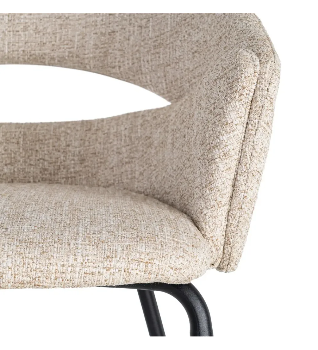 Krzesło HANAREO 82 cm beżowe*Zona-Design