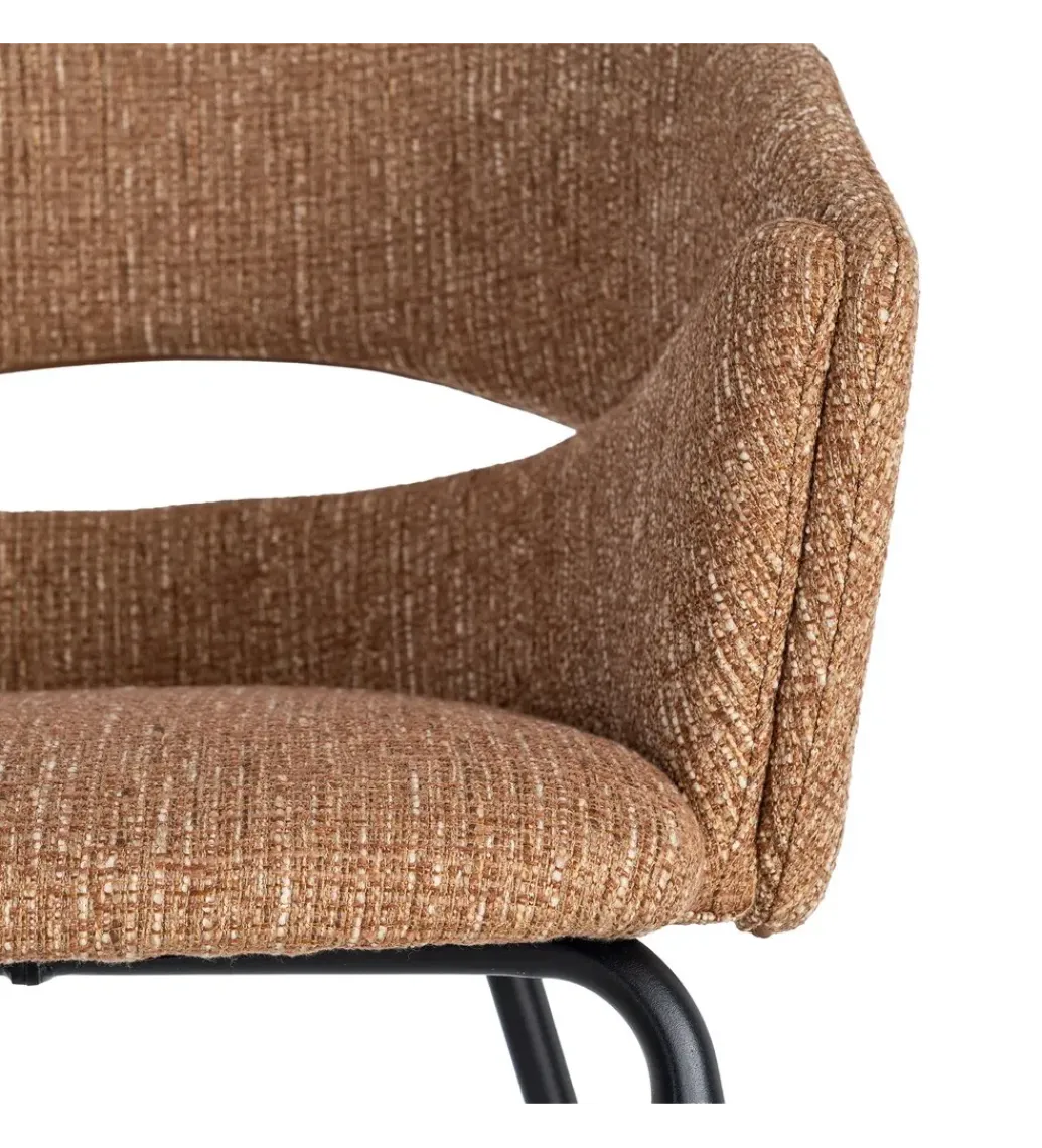 Krzesło HANAREO 82 cm brązowe*Zona-Design Outlet