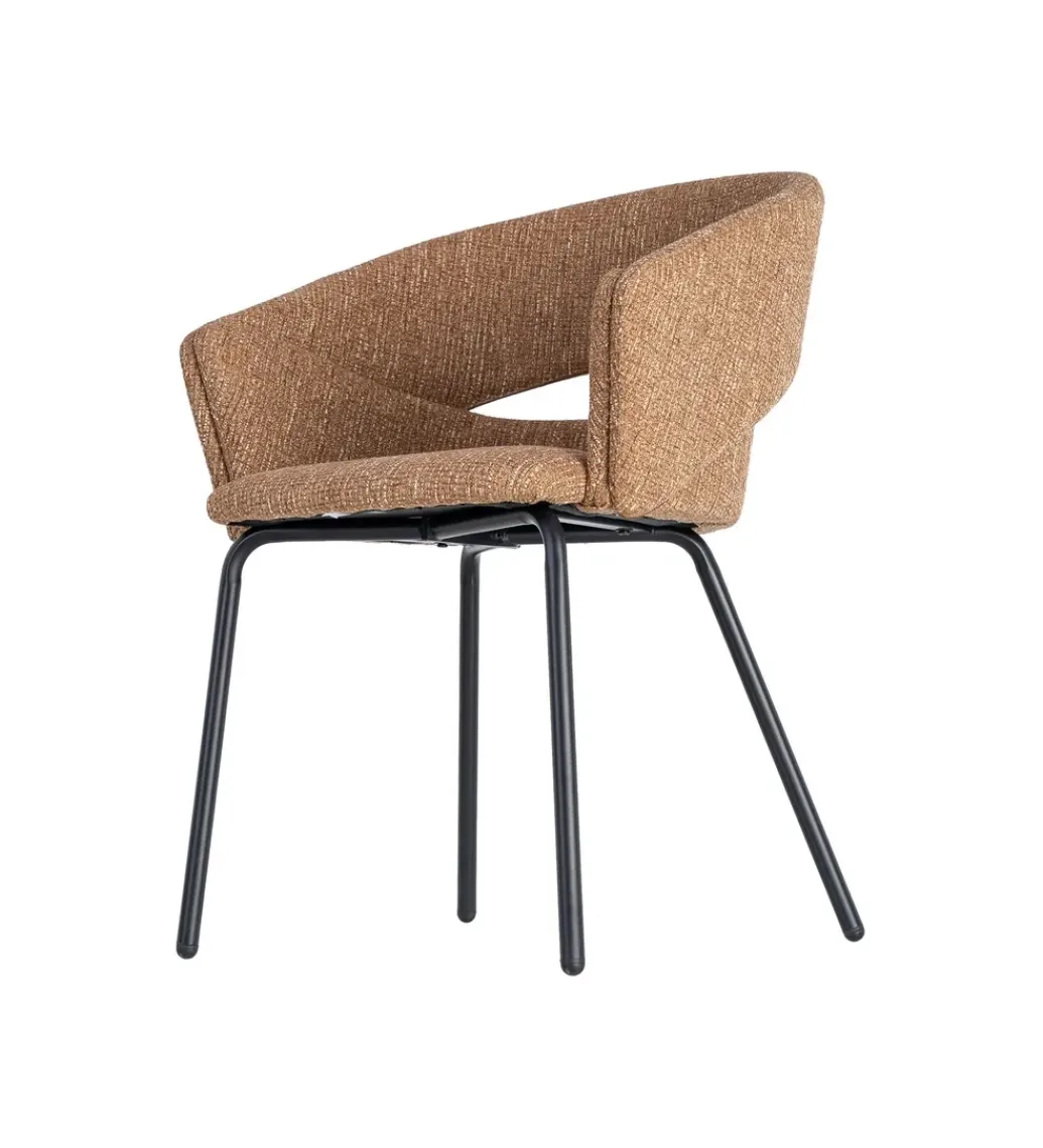 Krzesło HANAREO 82 cm brązowe*Zona-Design Outlet