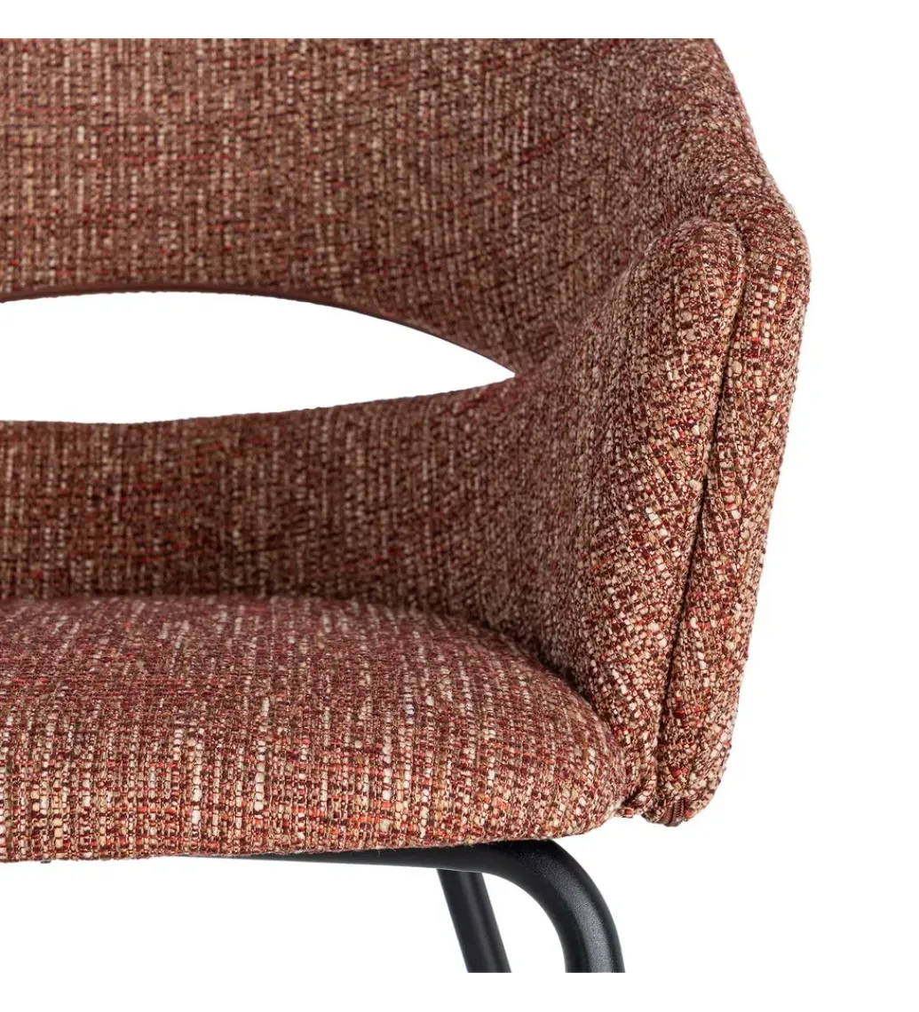 Krzesło HANAREO 82 cm ceglaste*Zona-Design Hot