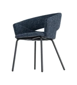 Krzesło HANAREO 82 cm niebieskie*Zona-Design Sale
