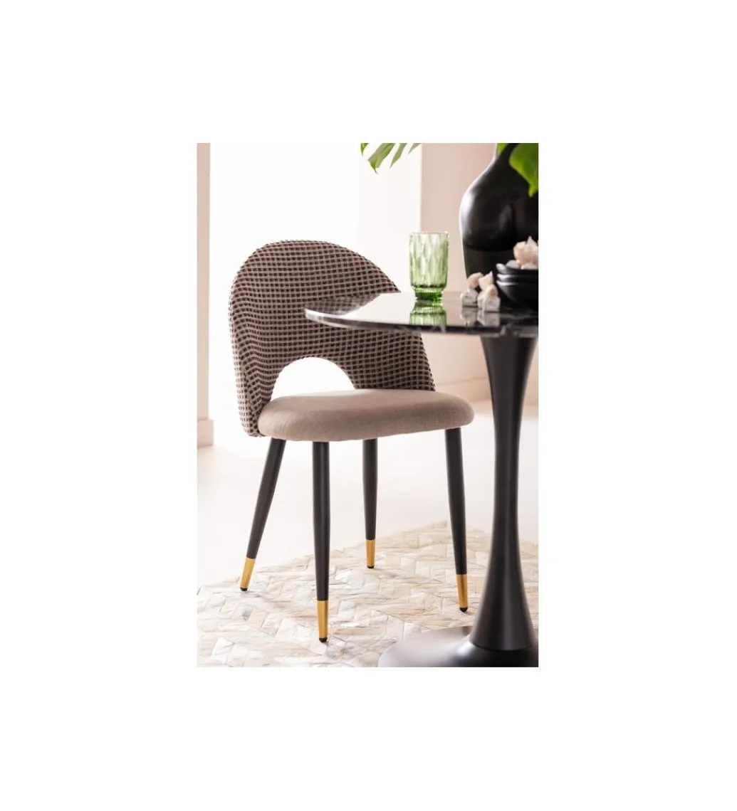 Krzesło HUDSON 83 cm beżowy*KARE Clearance