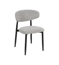 Krzesło HYUN tapicerowane czarne*Zona-Design New