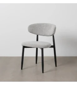 Krzesło HYUN tapicerowane czarne*Zona-Design New