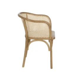 Krzesło JYNKO naturalny ratan drewno wiązu*Zona-Design
