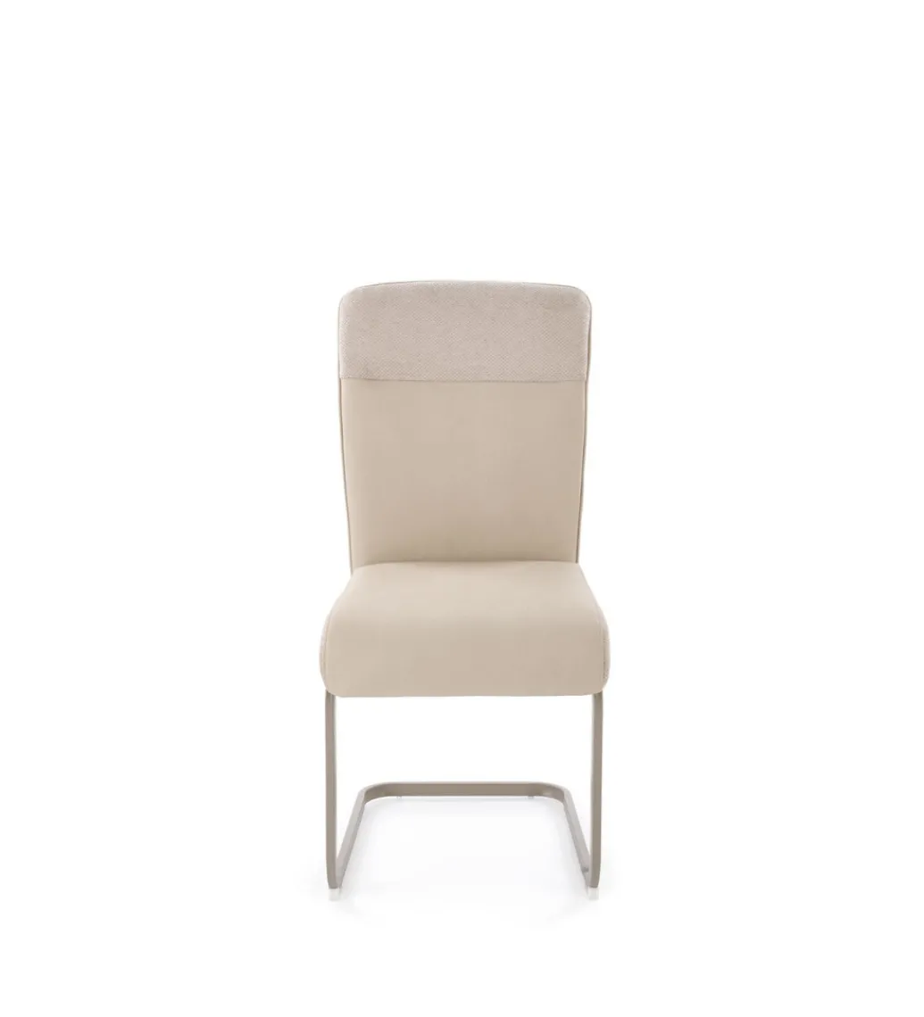Krzesło K584 100 cm beżowe kaszmirowe*Halmar Outlet