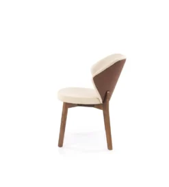 Krzesło K583 81 cm beżowe orzechowe*Halmar Hot
