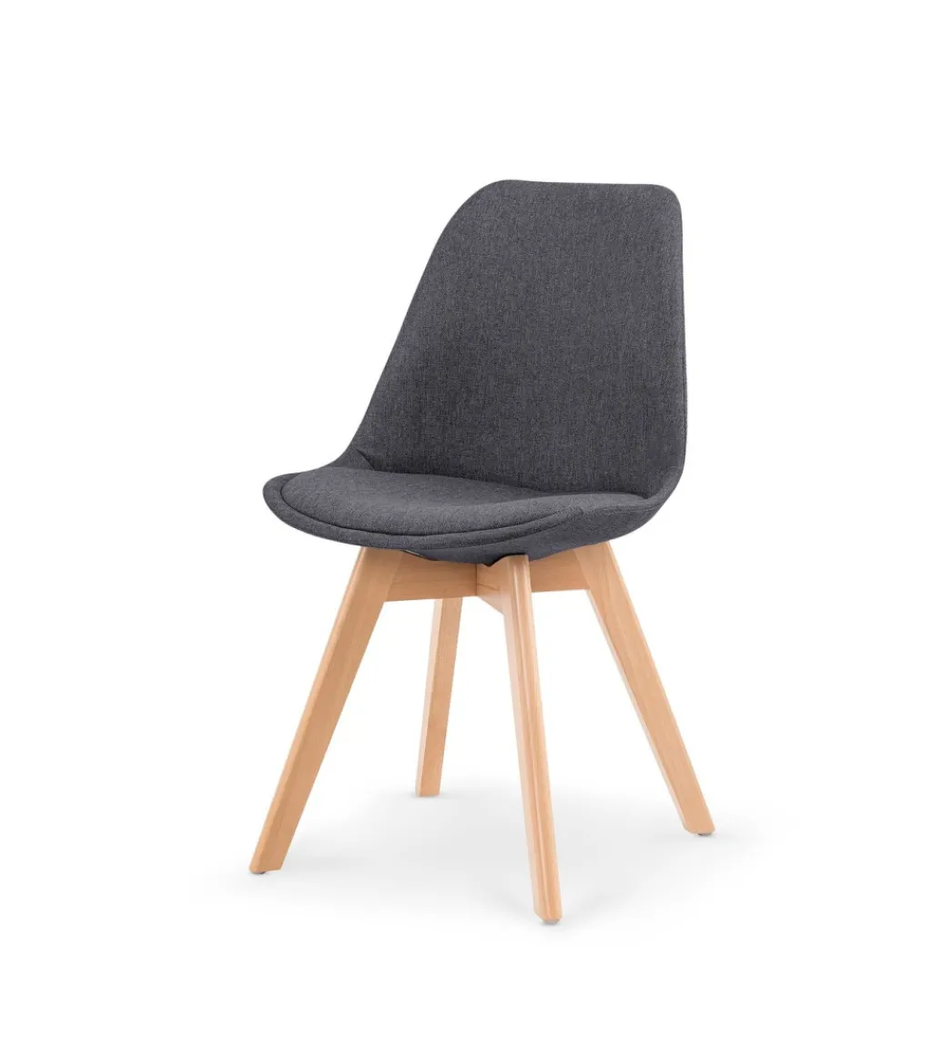 Krzesło K303 83 cm ciemne popielate*Halmar Sale