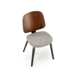 Krzesło K563 77 cm orzechowy popielaty czarny*Halmar New