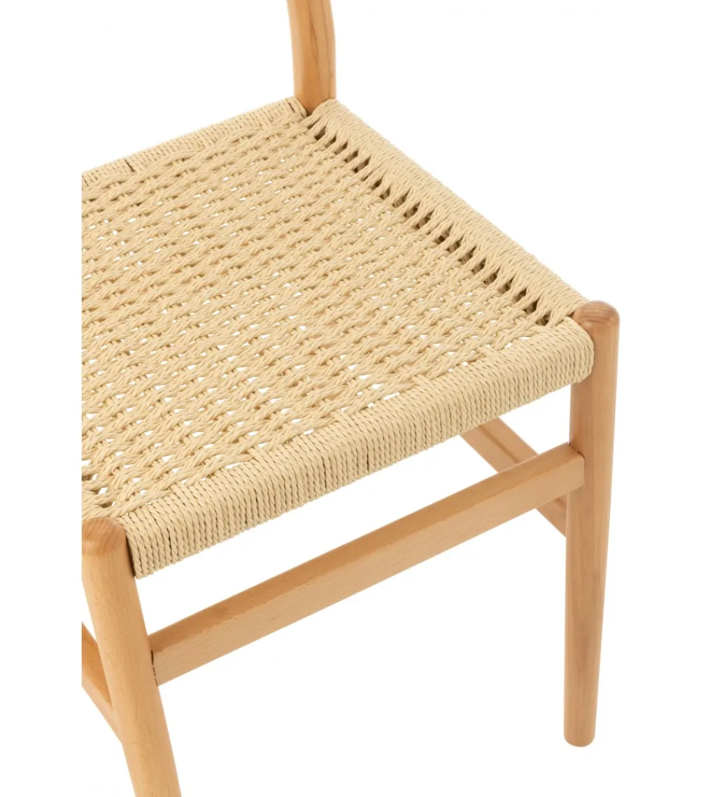 Krzesło LAP 87 cm drewno bukowe*J-Line Best