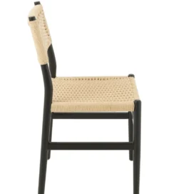 Krzesło LAP 87 cm drewno bukowe czarne*J-Line