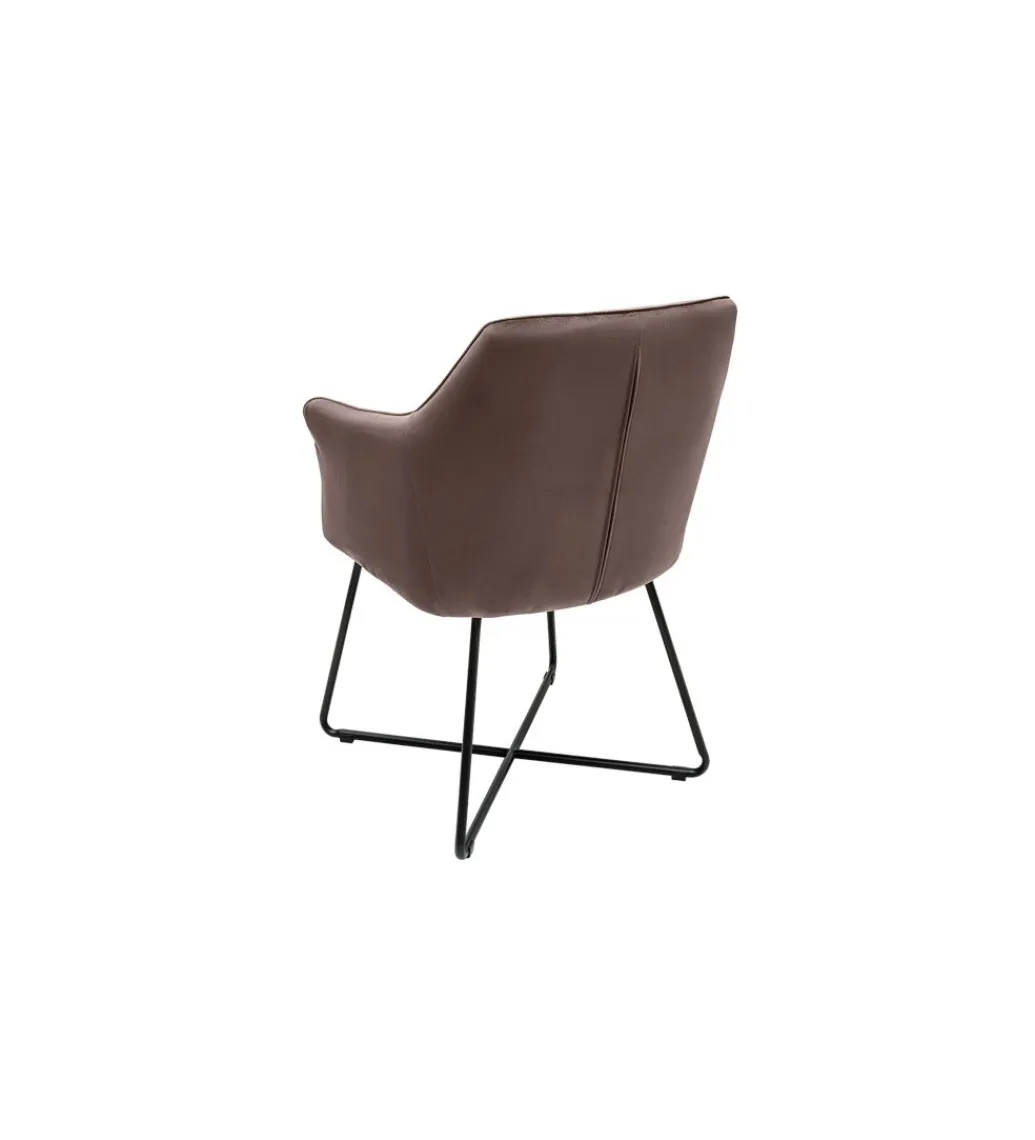 Krzesło Loft MONET brązowe*Invicta Interior New