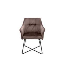 Krzesło Loft MONET brązowe*Invicta Interior New