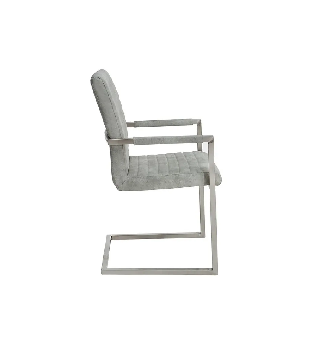 Krzesło LOFT Vintage szare*Invicta Interior Online