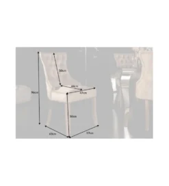Krzesło LORENA Cappuccino*Invicta Interior - przedsprzedaż
