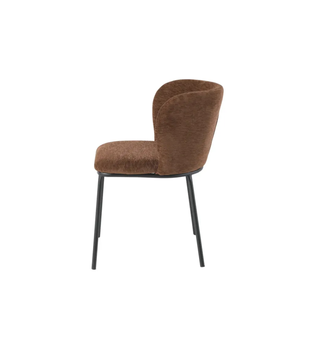 Krzesło LYON 75 cm brązowe*Invicta Interior Online