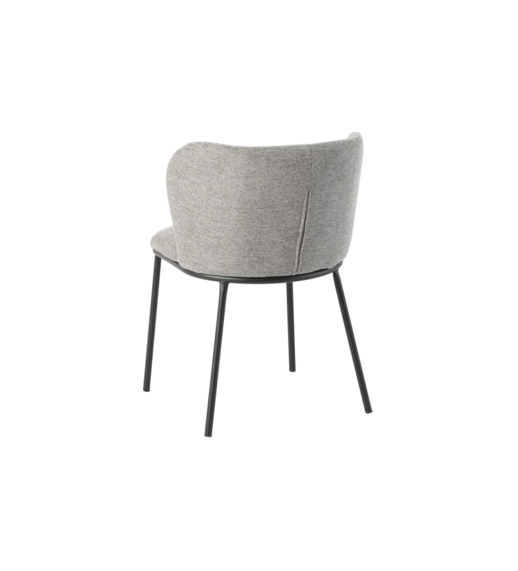 Krzesło LYON 75 cm szaro beżowe*Invicta Interior Hot