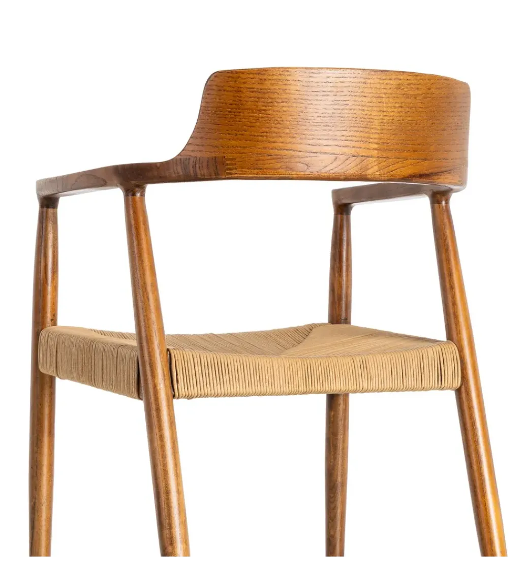 Krzesło MARONY 78 cm drewno kauczuk*Zona-Design Clearance