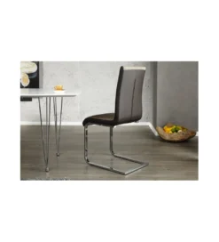 Krzesło Metropolis II Cappuccino ostatnia sztuka*Invicta Interior Hot