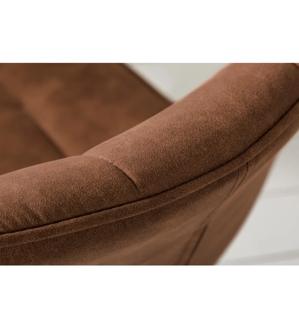 Krzesło MIAMI brązowe*Invicta Interior New