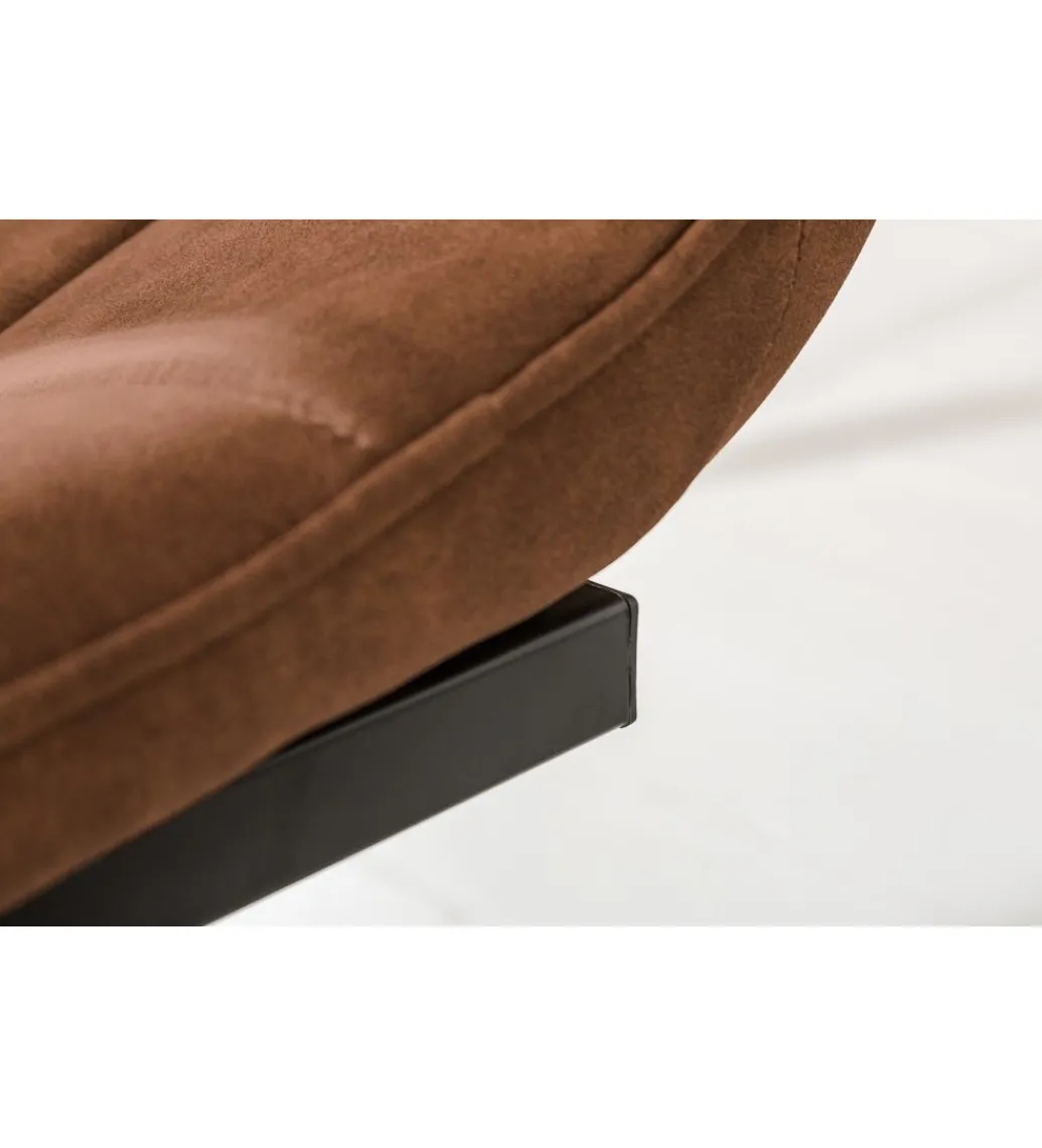 Krzesło MIAMI brązowe*Invicta Interior New
