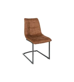 Krzesło MIAMI brązowe*Invicta Interior New