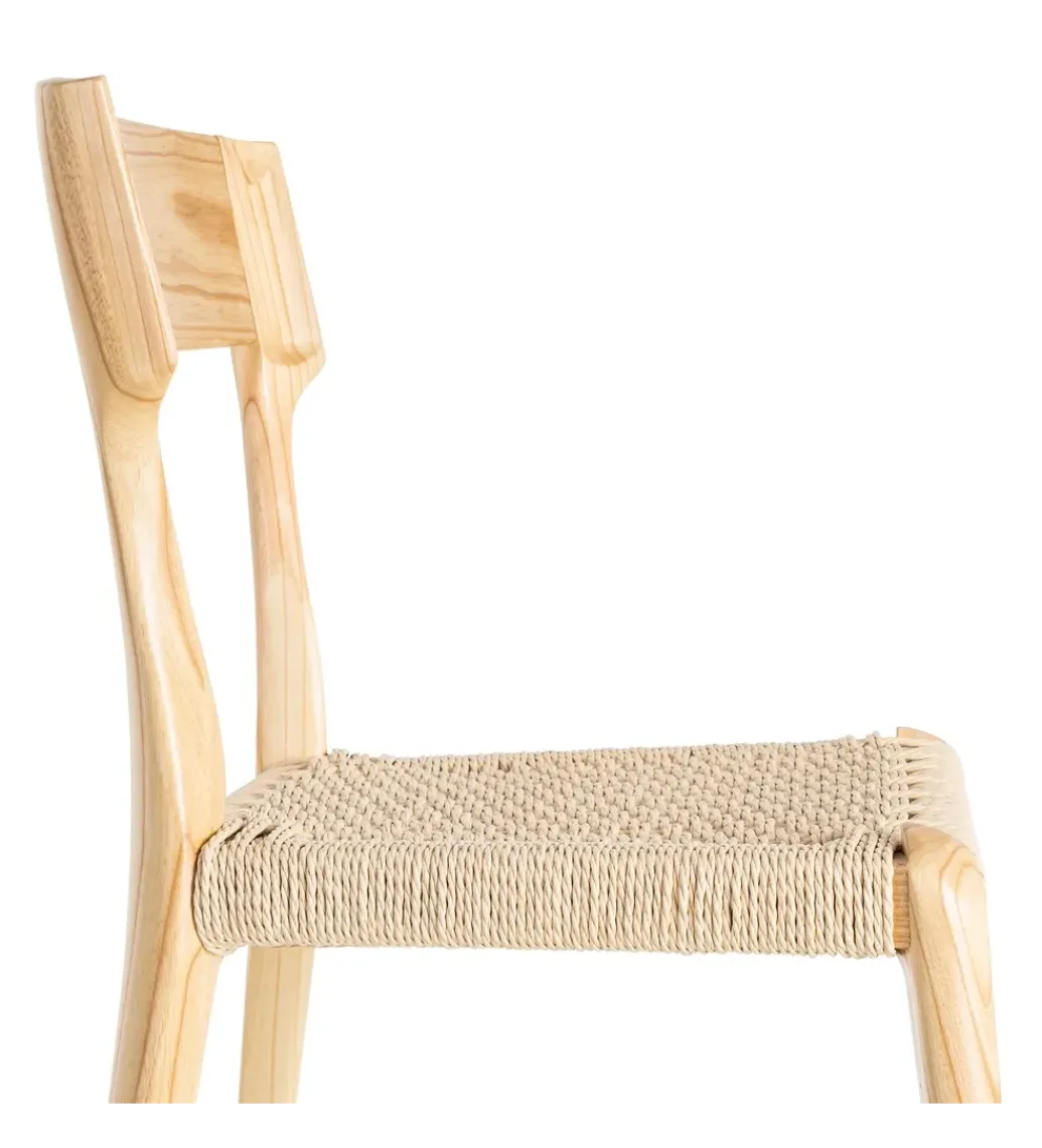 Krzesło NATER 81 cm drewno jesion naturalne*Zona-Design Sale