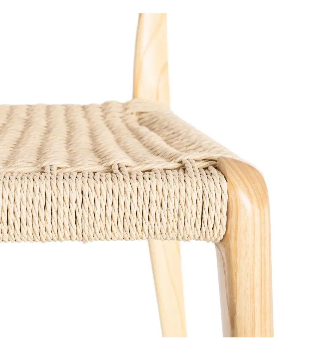 Krzesło NATER 81 cm drewno jesion naturalne*Zona-Design Sale