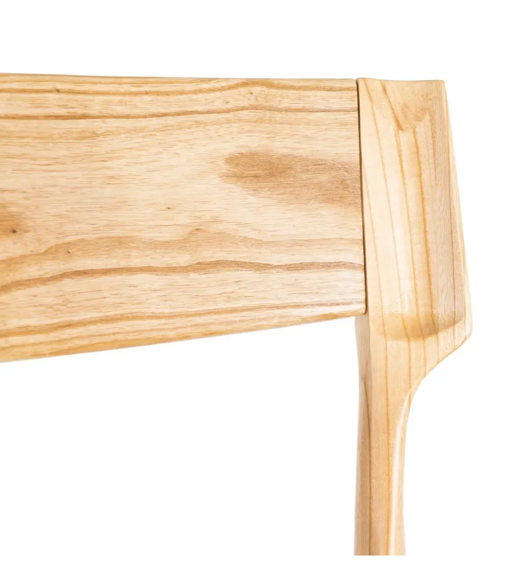 Krzesło NATER 81 cm drewno jesion naturalne*Zona-Design Sale