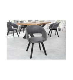 Krzesło Nordic Star antyczne szare*Invicta Interior Discount