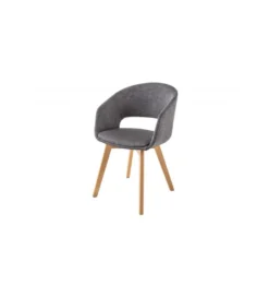 Krzesło Nordic Star szare*Invicta Interior Discount