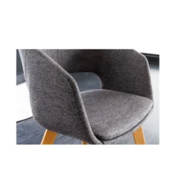 Krzesło Nordic Star szare*Invicta Interior Discount