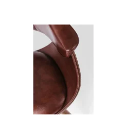Krzesło Nougat z podłokietnikami brązowe*KARE Hot