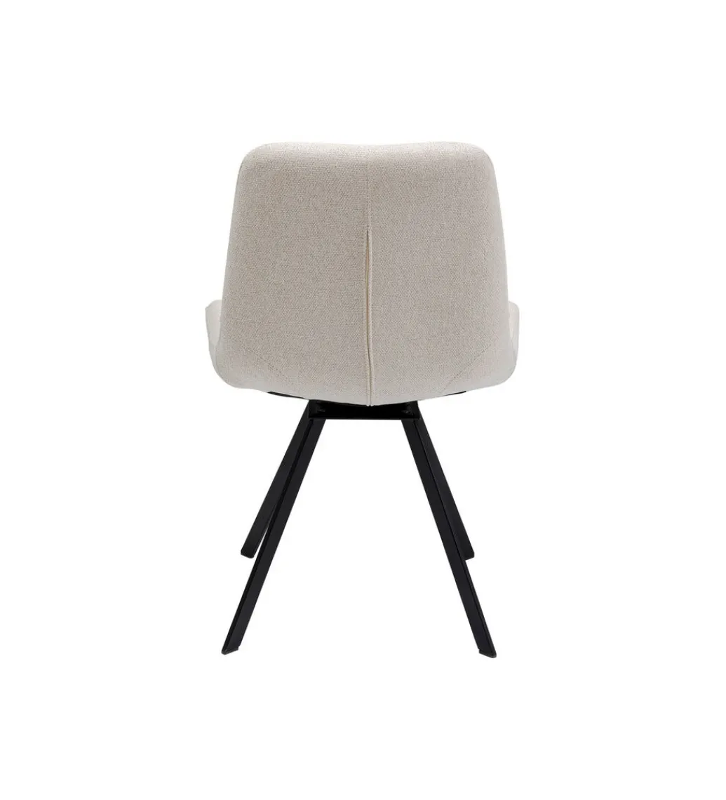 Krzesło obrotowe BARON 88 cm kremowe*KARE Online