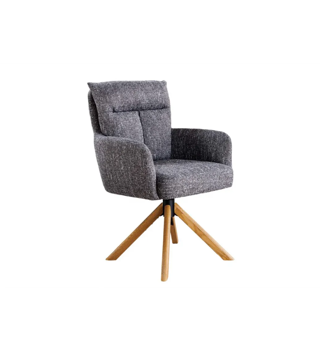 Krzesło obrotowe BIG GEORGE szary*Invicta Interior Discount