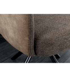 Krzesło obrotowe BIG GEORGE taupe*Invicta Interior Online