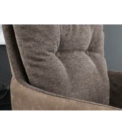 Krzesło obrotowe BIG GEORGE taupe*Invicta Interior Online