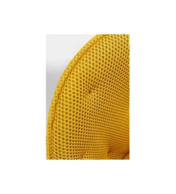 Krzesło obrotowe CARLITO MESH 82 cm żółty*KARE New
