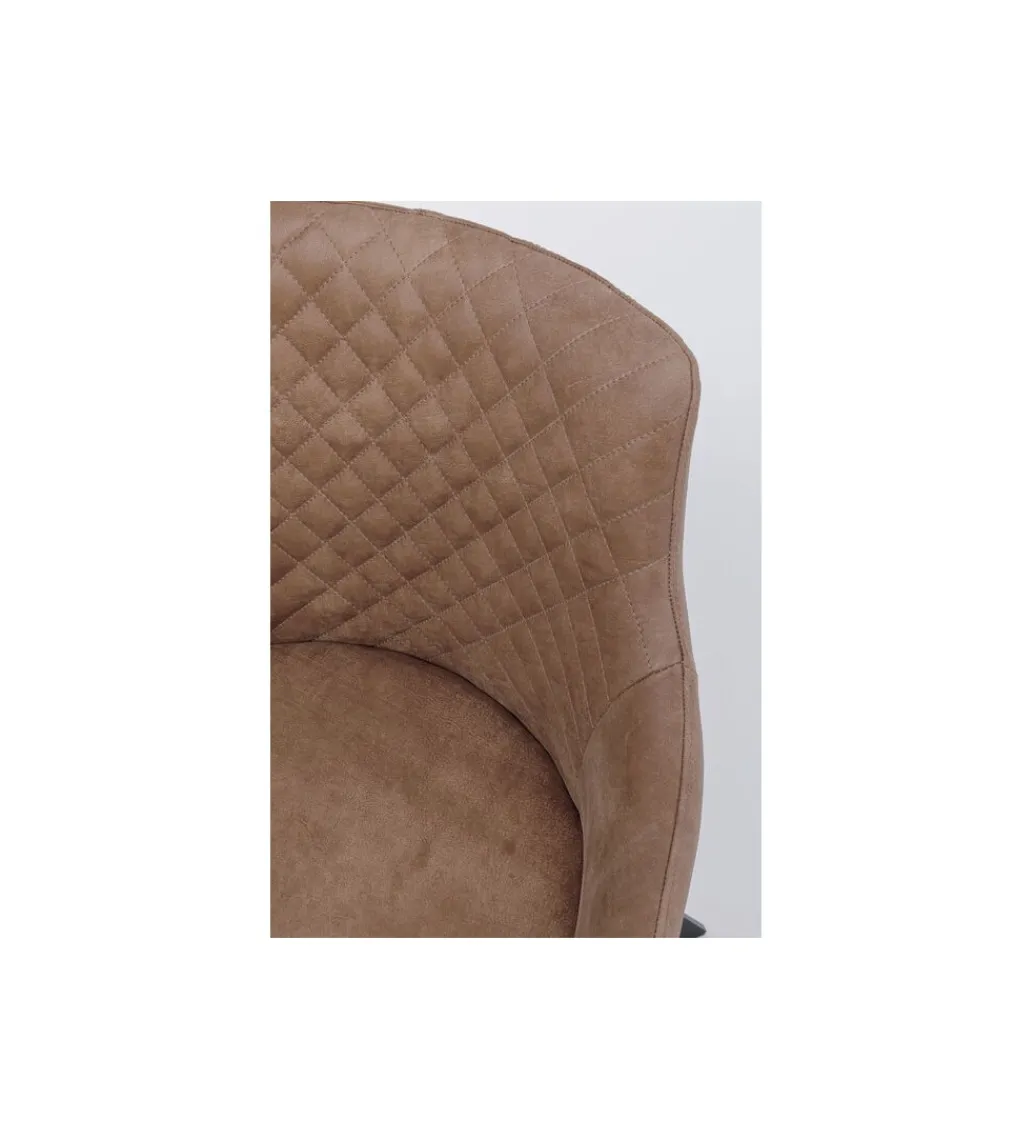 Krzesło obrotowe COCO brązowy*KARE New
